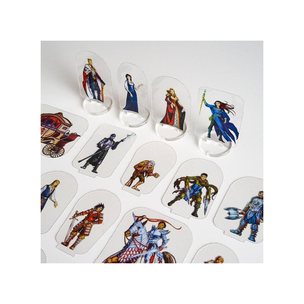 Flat Plastic Miniatures - Mankind - 62 Pieces
