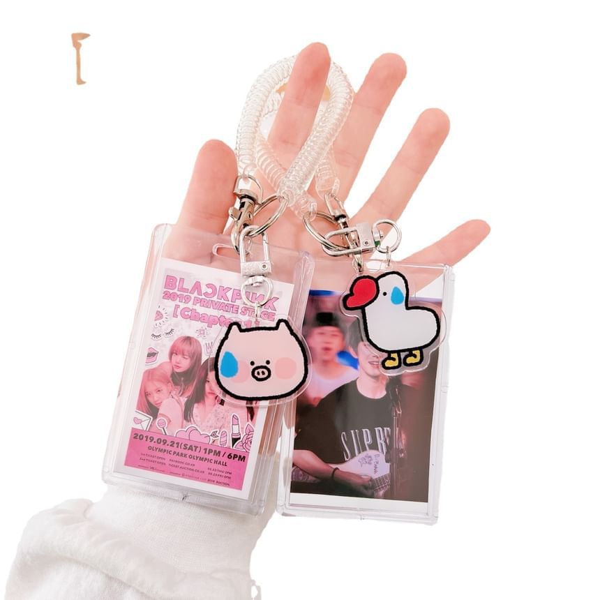 Bohod - Acryl sleutelhanger met dierenprint (verschillende designs)
