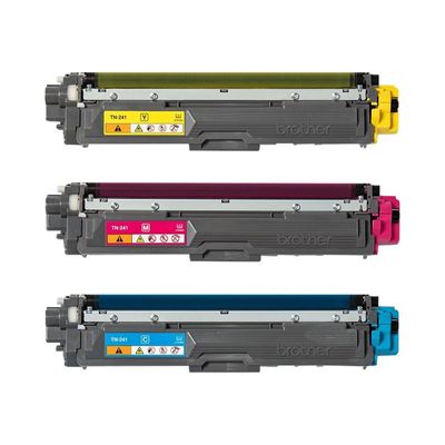 Brother TN241 - Pack de 3 - cyan, magenta, jaune - cartouche laser d'origine