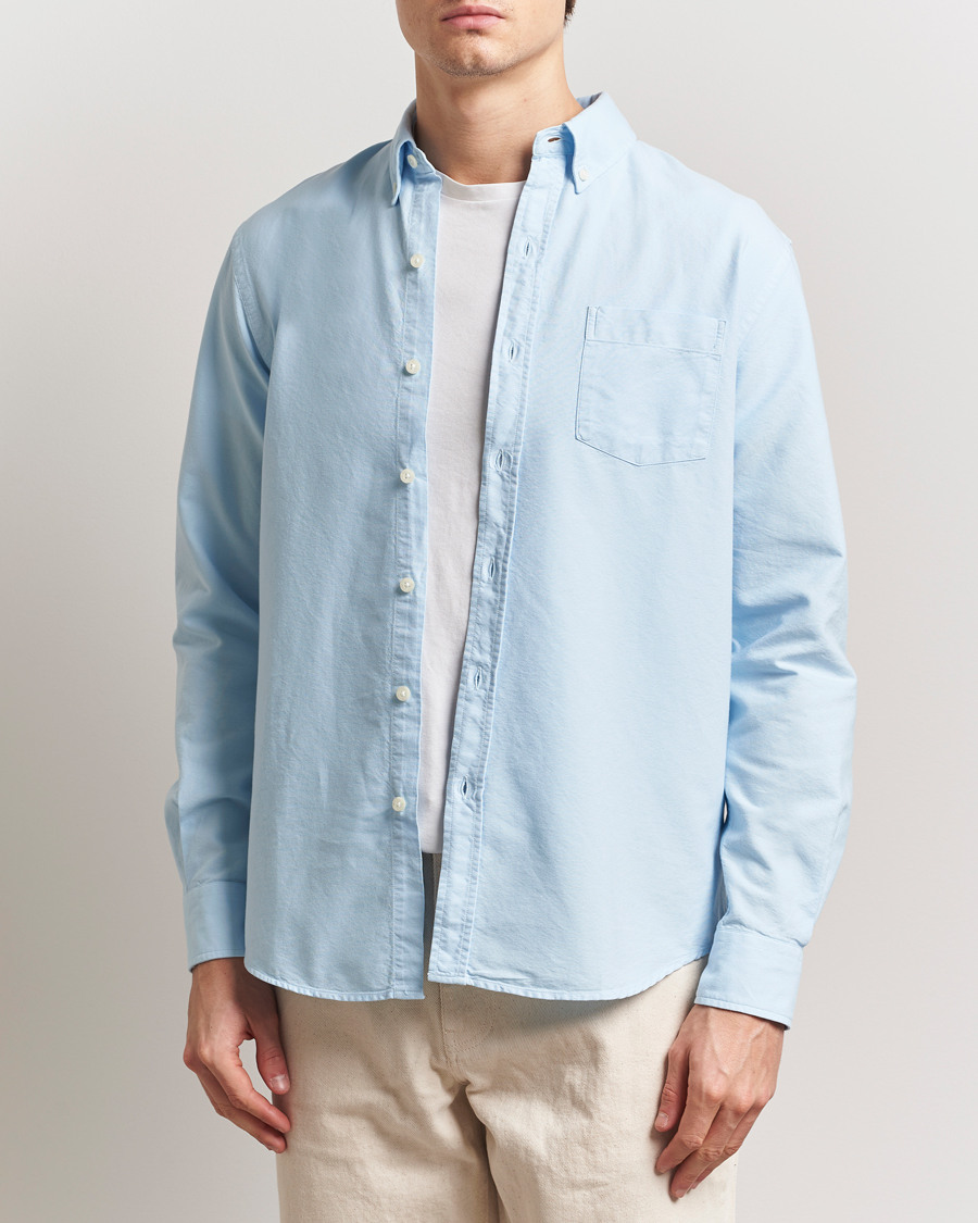 Colorful Standard Classic Organic Oxford Button Down Shirt Polar Blue