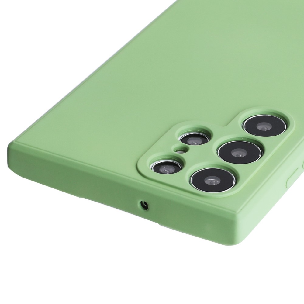 Samsung Galaxy S23 Ultra 5G Gummi Case Hülle mit Kameraschutz - Petrol (Matt)