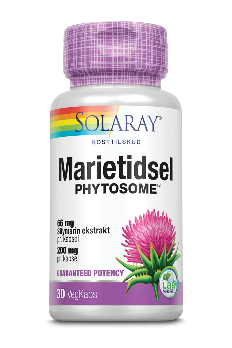 Solaray Marietidsel Phytosome - 30 kaps.