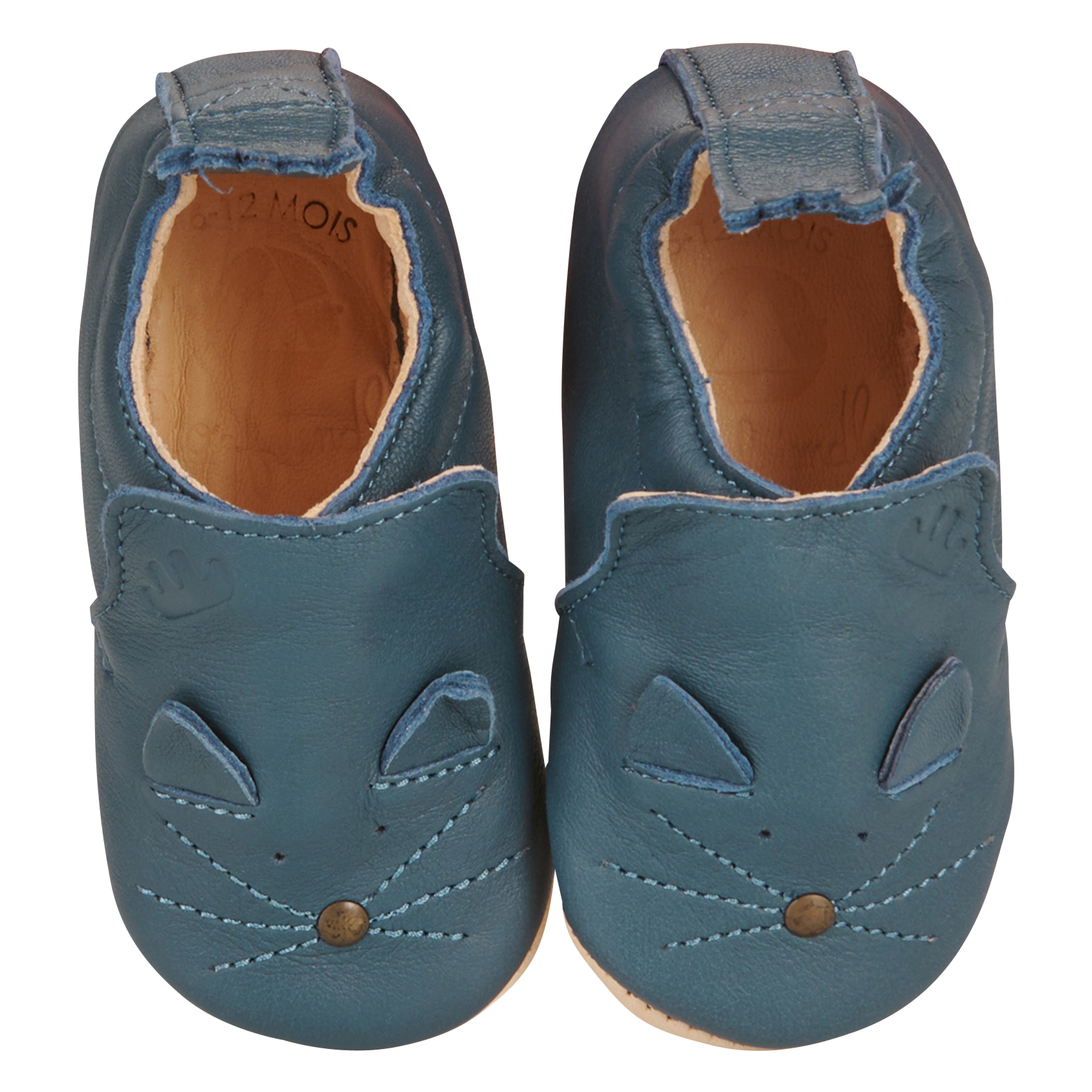 MY BLUMOO - Chaussons en cuir | Bleu
