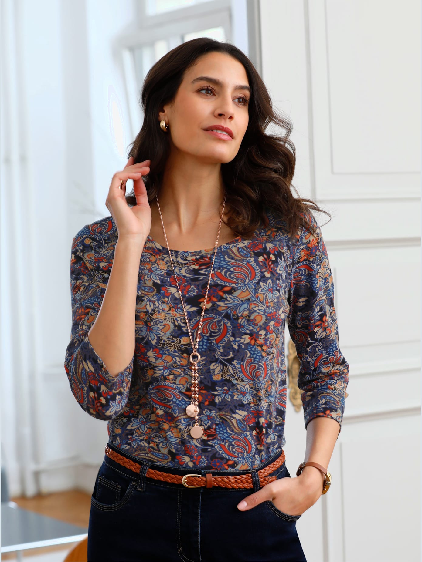 T-shirt imprimé 50% coton