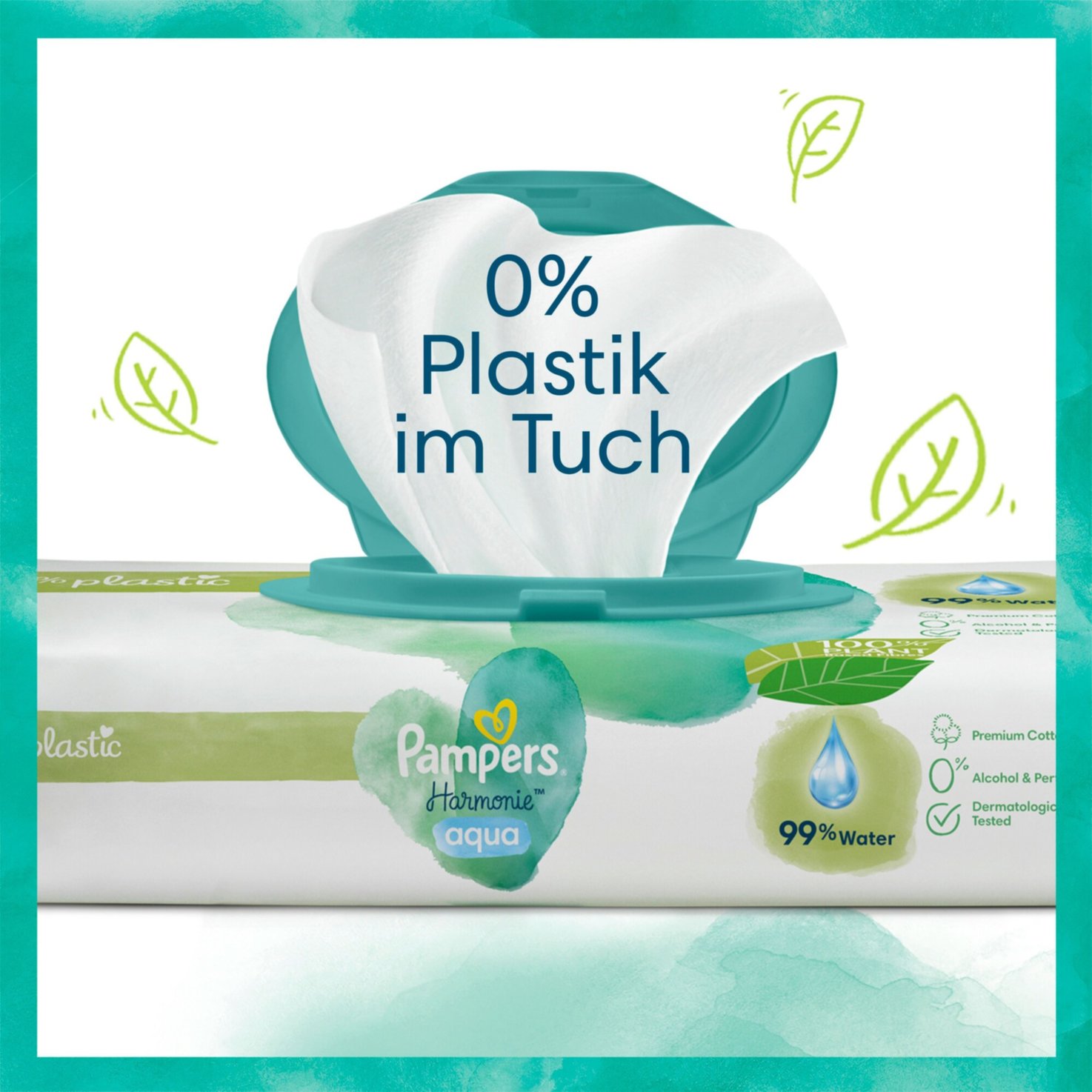 Pampers Harmonie Aqua Month 15x48 Stück
