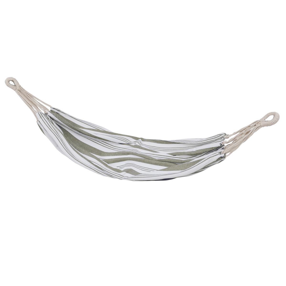 HAMAC ELOZIO RAYURES TAUPE
