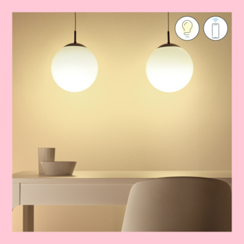 WiZ Connected LED globe E27 75W mat koel tot warmwit licht dimbaar
