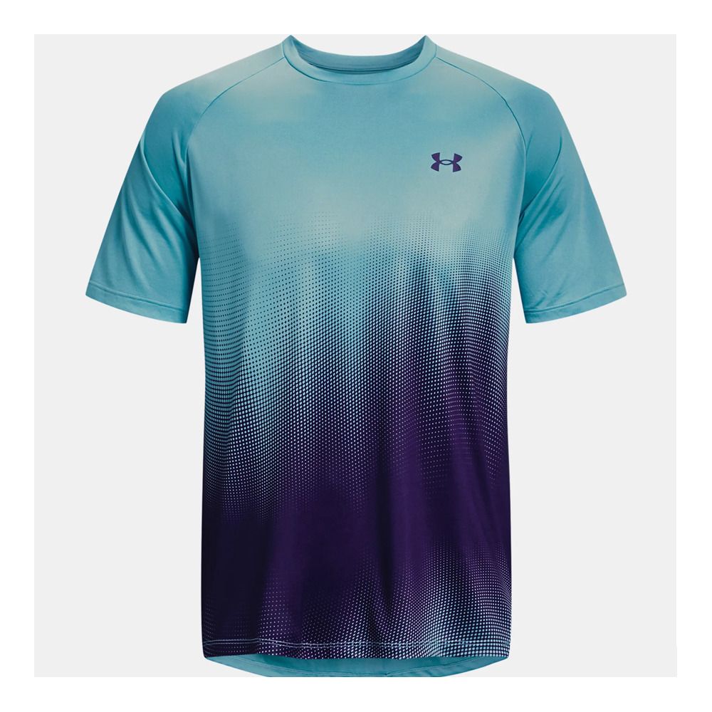Under Armour UA TECH FADE - Maillot Homme glacier blue/sonar blue/sonar blue