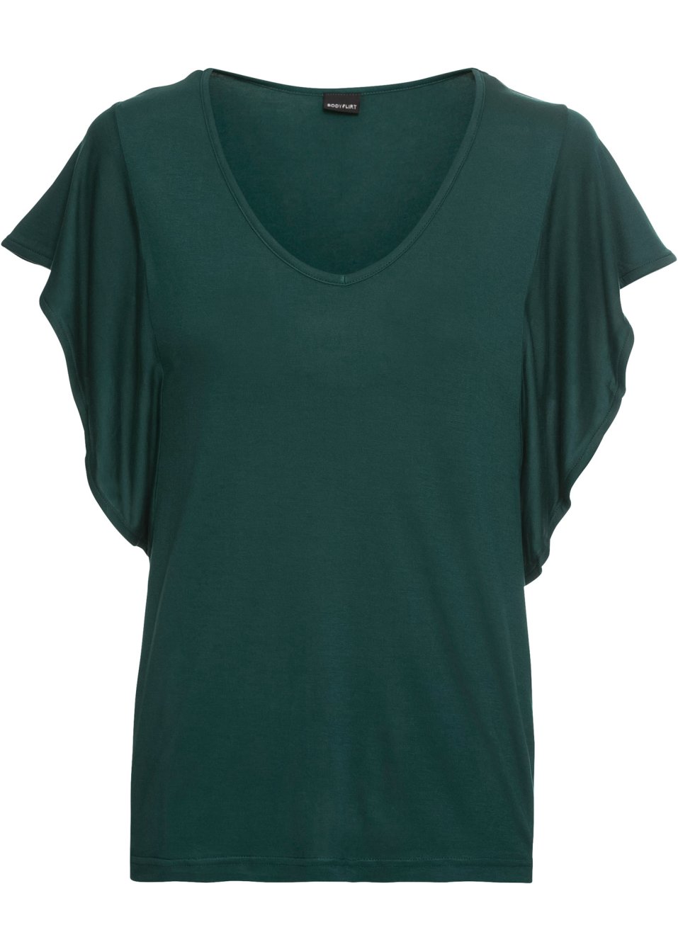 T-shirt à manches volantées