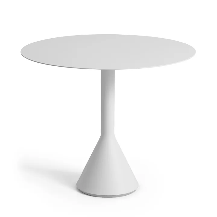 HAY - Palissade Cone Tisch Ø 90 x H 74 cm, sky grey