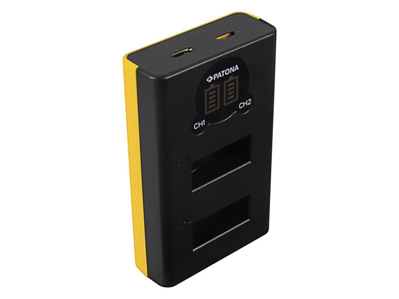 Patona Ladegerät Dual GoPro Max Dual-Ladegerät für die GoPro Max-Akkus