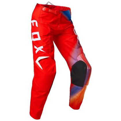 Pantalon cross Fox YOUTH 360 TOXSYK - Rouge / Noir