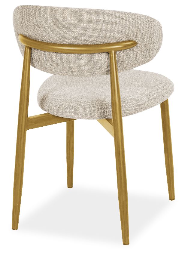 Eetkamerstoel Beige Naturel Kumo B52 x D56 x H77 cm