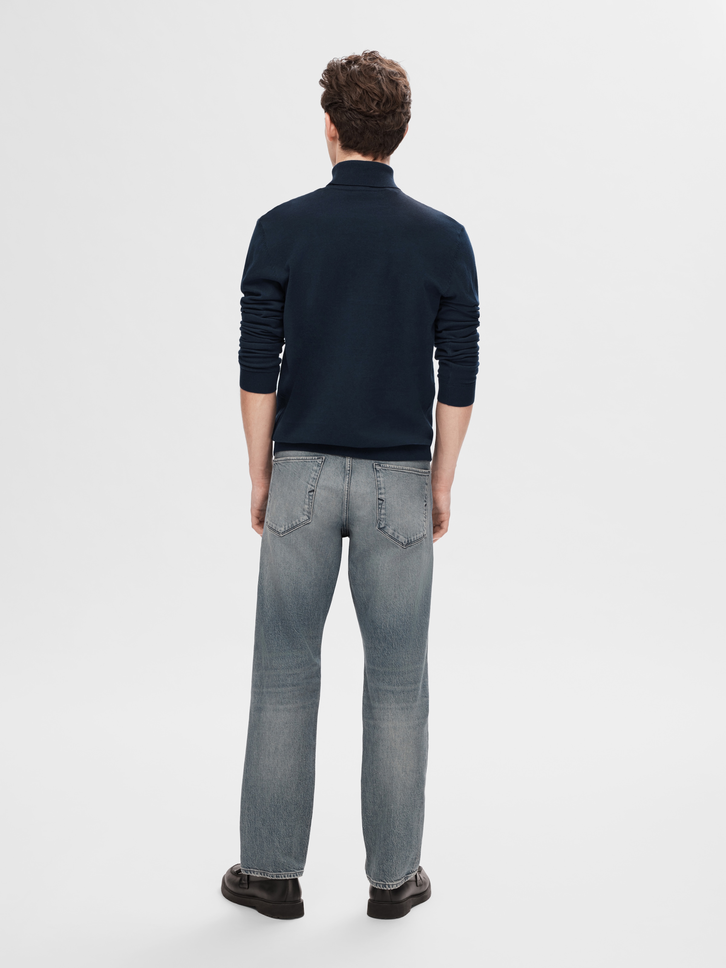 SELECTED HOMME Rollkragenpullover »SLHBERG ROLL NECK NOOS«