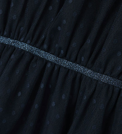 Name It Kleid - Noos - NkfVabos - Dark Sapphire m. Punkte