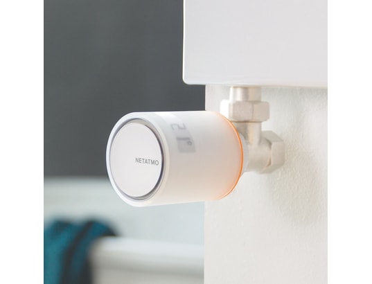 NETATMO - Thermostat intelligent NVP01-FR StarterPack-Têtes Thermost chauff collec