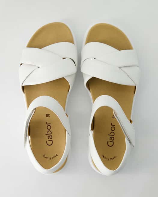 Gabor 64.812.21 Sandalen in Weiß
