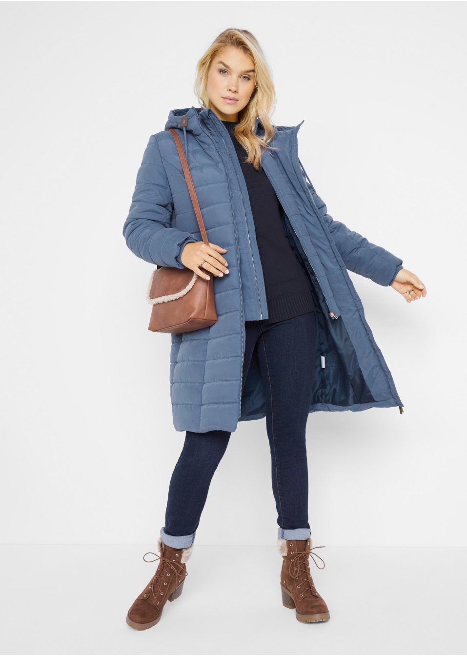Manteau matelassé style 2 en 1