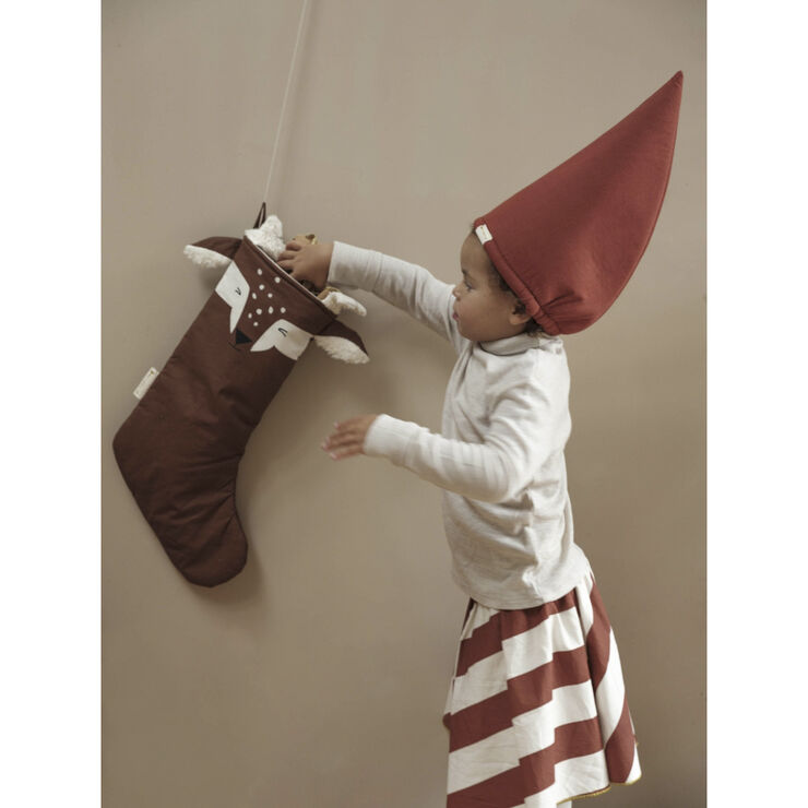 Fabelab Christmas Stocking Deer - Chestnut Chestnut