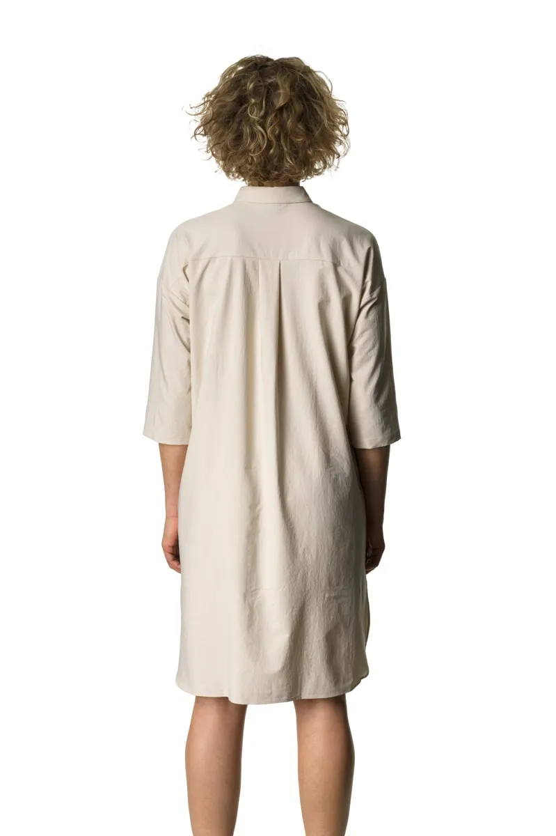 Houdini Women's Route Shirt Dress Foggy Mountain