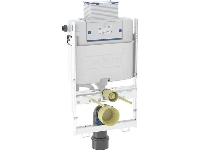 Geberit GIS element t/væg. - Væg. toilet 87cm m/omega indbyg.cisterne 12cm PEX-tilslt.