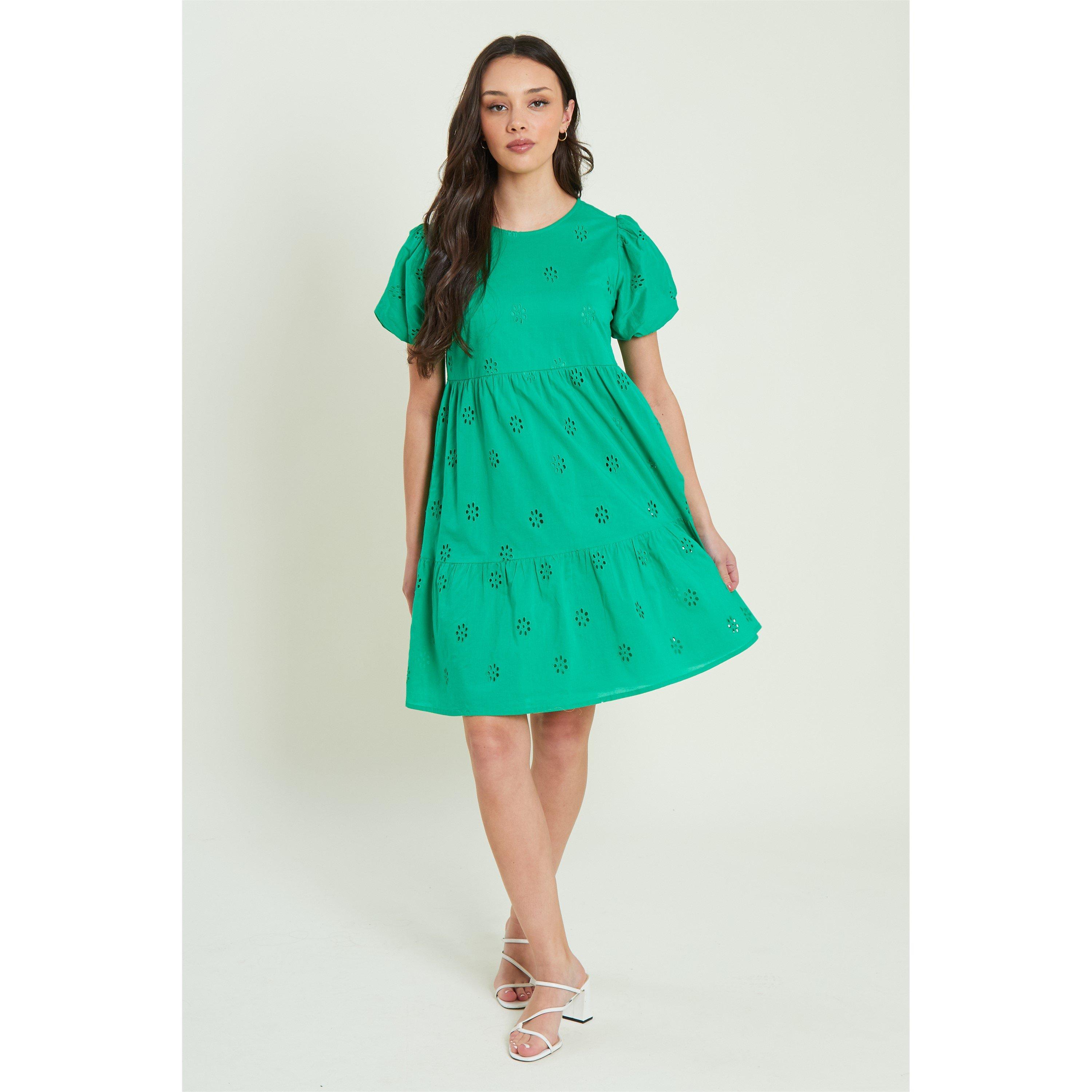 Be You Broderie Mini Dress