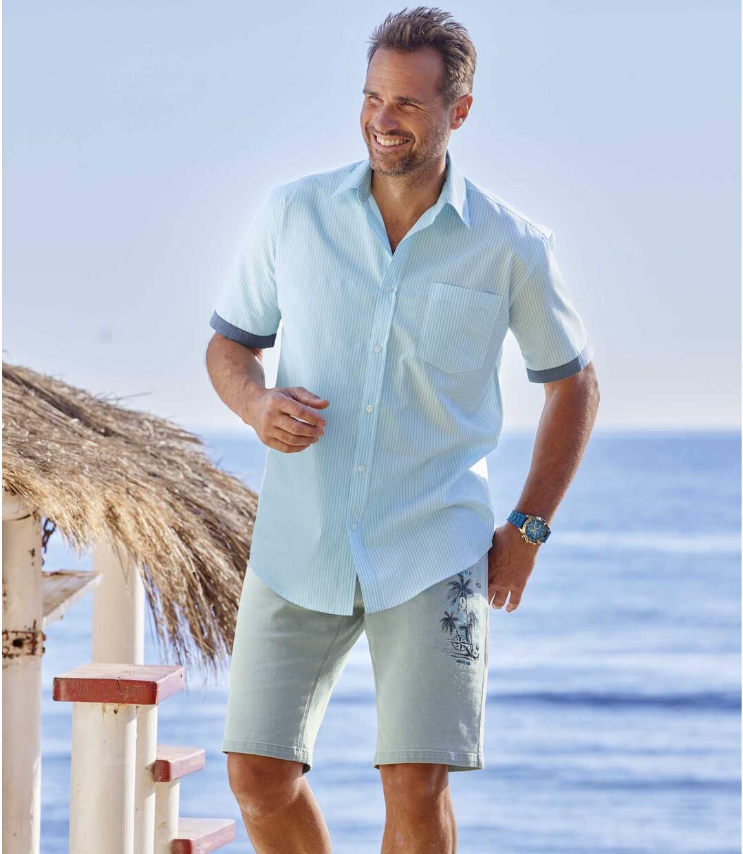 Bermuda Denim Stretch Beach Club