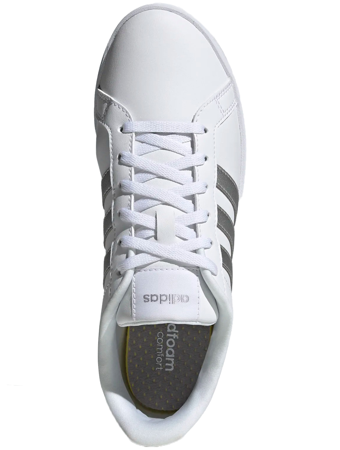 Courtpoint Dame Cloud White/Silver Metallic/Dove Grey