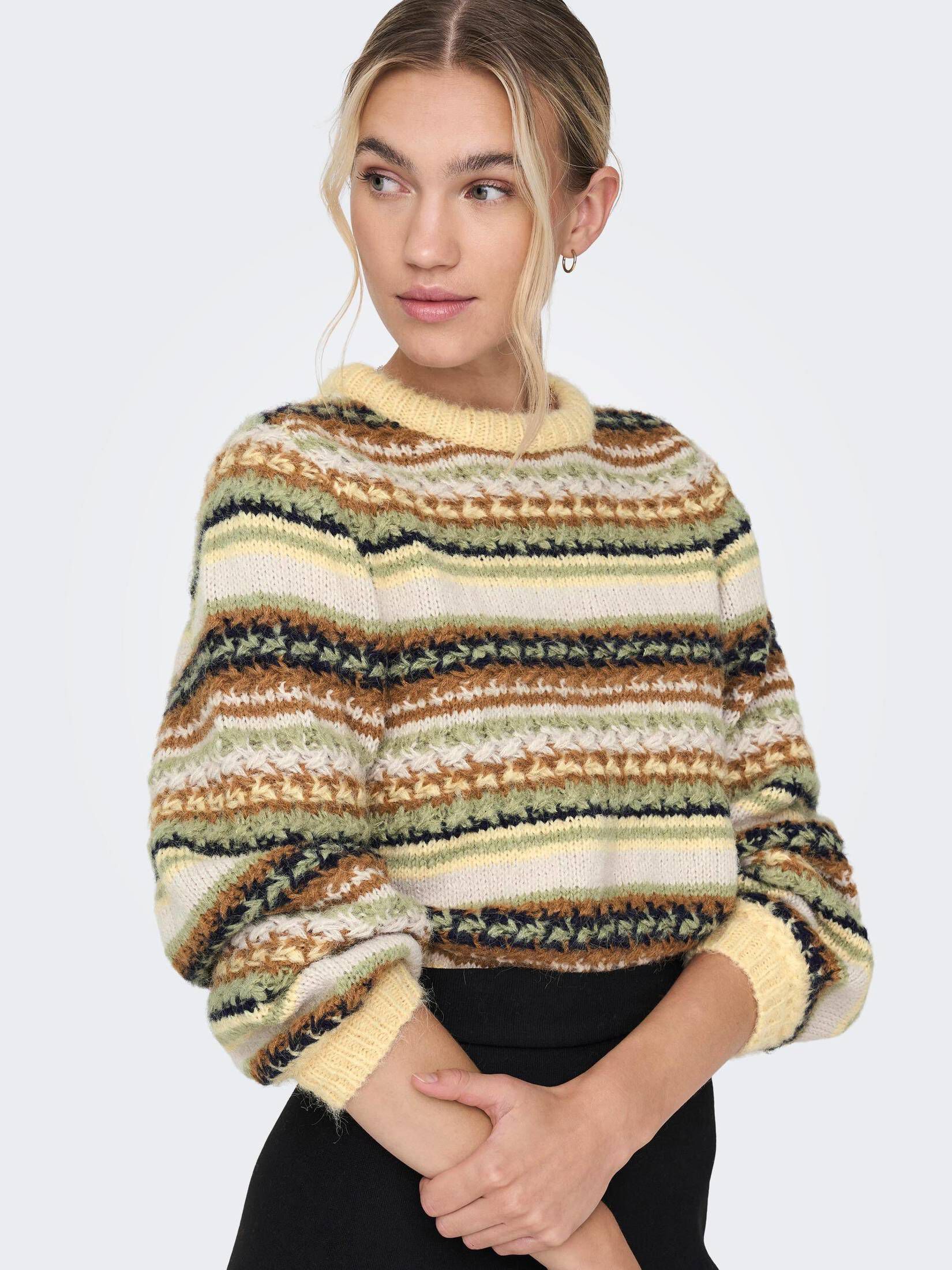 Only| Damen Pullover ONLMABEL LIFE
