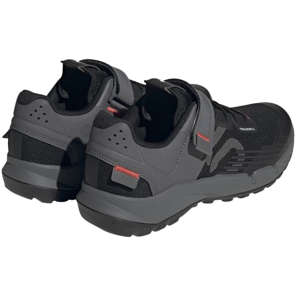 Chaussure VTT automatique FIVE TEN 5.10 TRAILCROSS CLIP-IN CORE BLACK/GREY THREE/RED