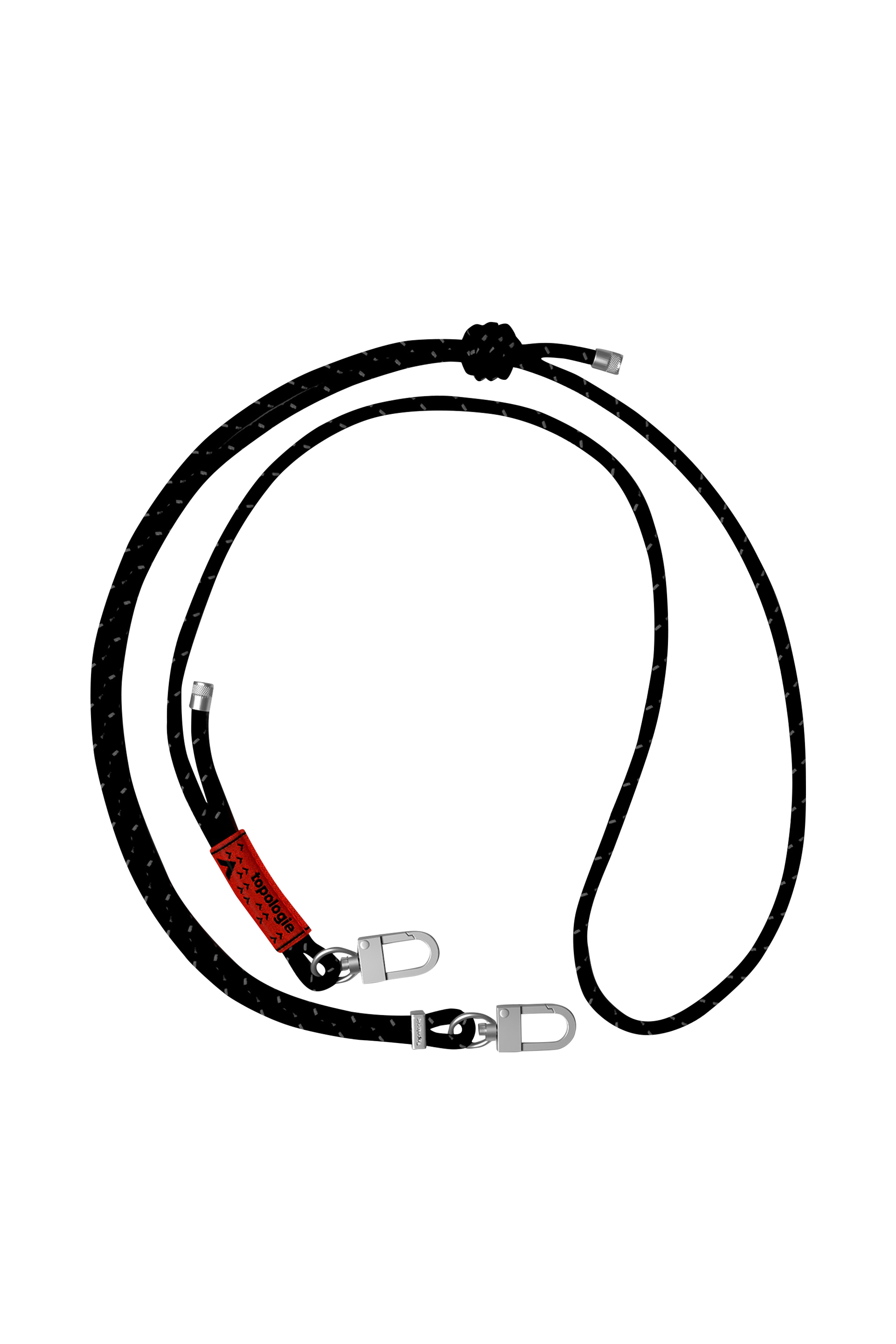 TOPOLOGIE cordon de téléphone 6.0mm Rope Strap Noir