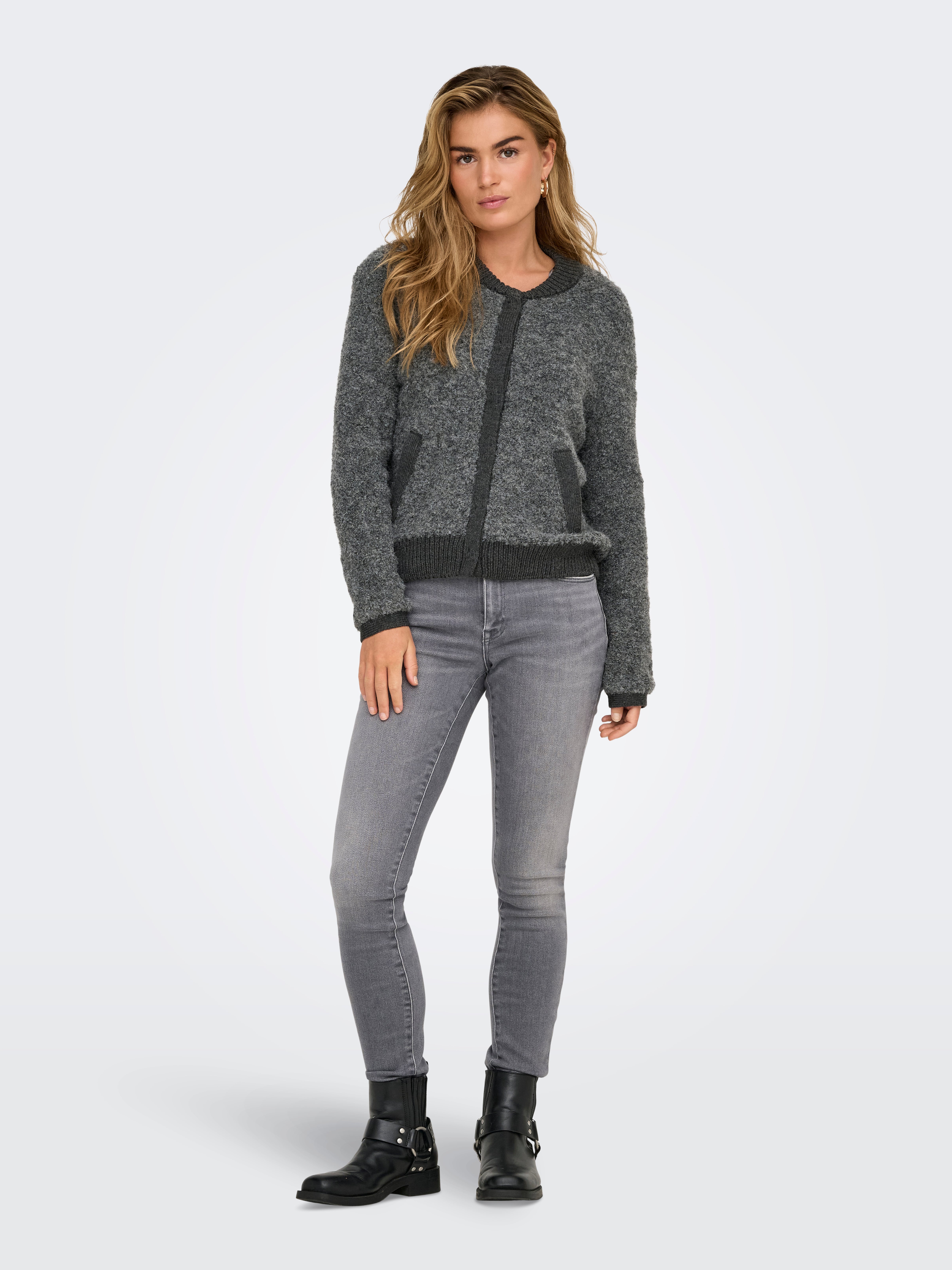 ONLSHAPE Mittlere Taille Skinny Fit Jeans Medium Grey Denim