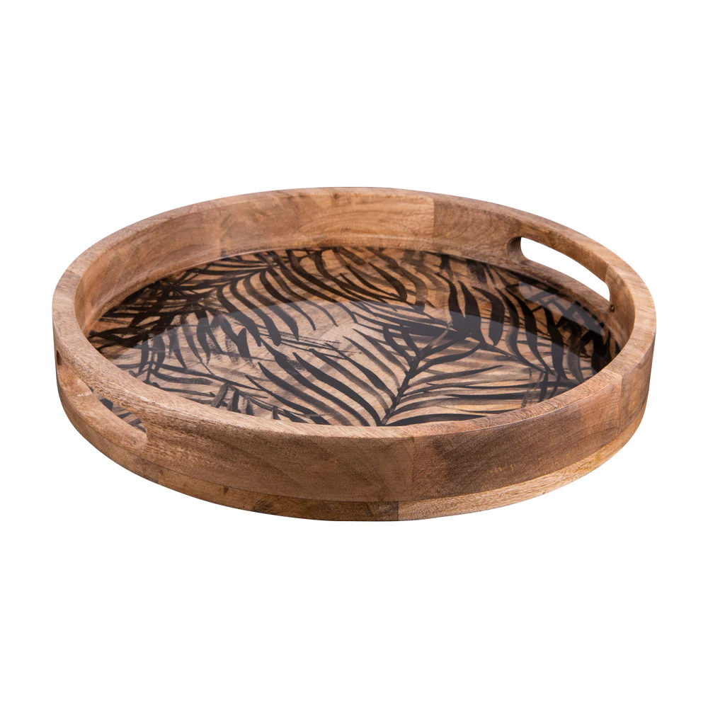 Set de 2 plateaux ronds Phoenix 35/40cm Table passion