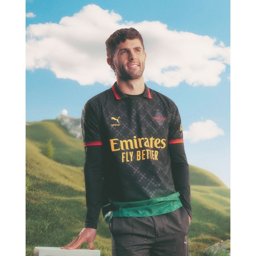 Milan AC X Off-White Quatrième Maillot 2025 Authentic ÉDITION LIMITÉE