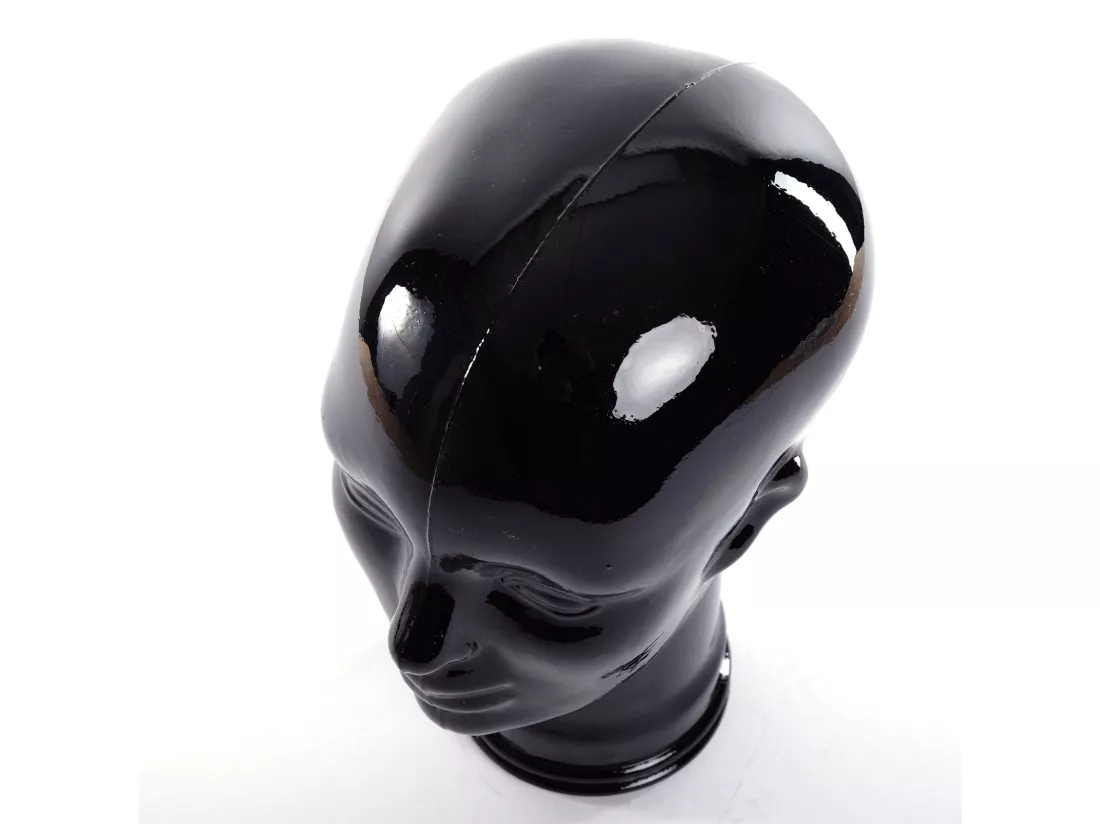 OBJET DÉCORATIF Tête de décoration Mick Verre noir