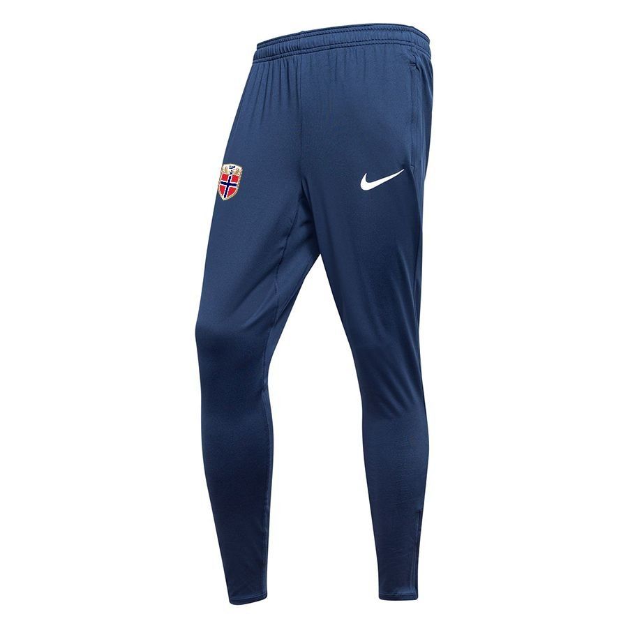 Norvège Nike Bas de Survêtement Strike 24 - Bleu Foncé/Blanc