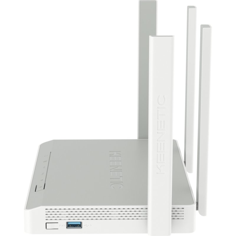 Keenetic Hopper (KN-3810) Routeur Wi-Fi 6 maillé AX1800 avec commutateur intelligent Gigabit 4 ports et port USB 3.0