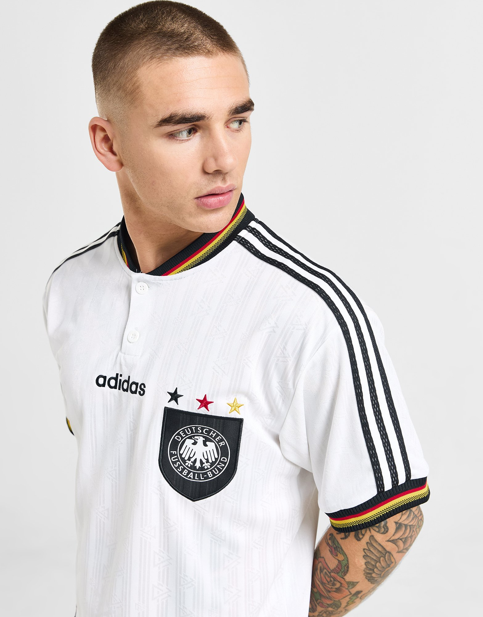 adidas Maillot Domicile Allemagne 1996