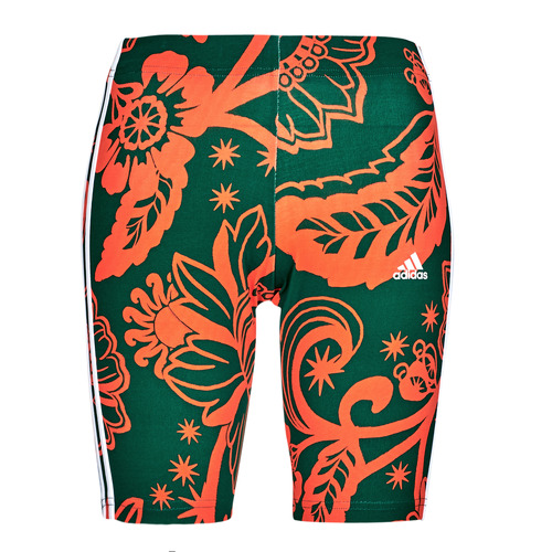 adidas Performance - FARM BIKE SHORT - Vert / Rouge
