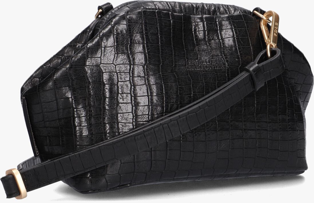 FRED DE LA BRETONIERE zwarte fred de la bretoniere schoudertas skye crossbody