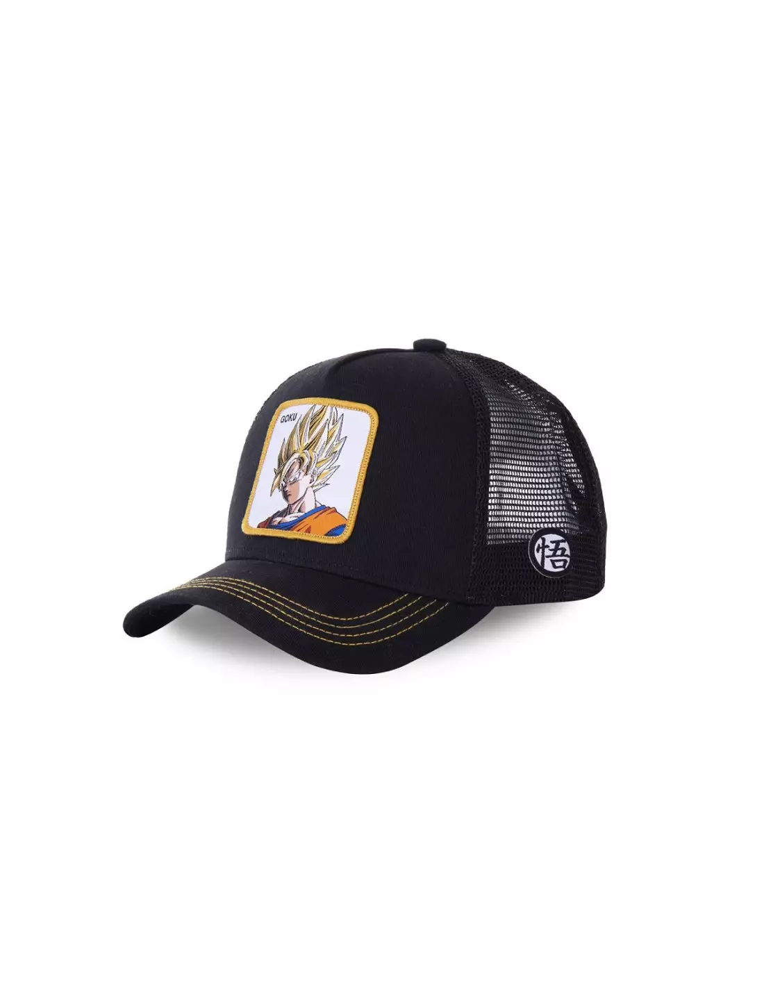 CAPSLAB Casquette DBZ Son Goku - Casquettes Noir