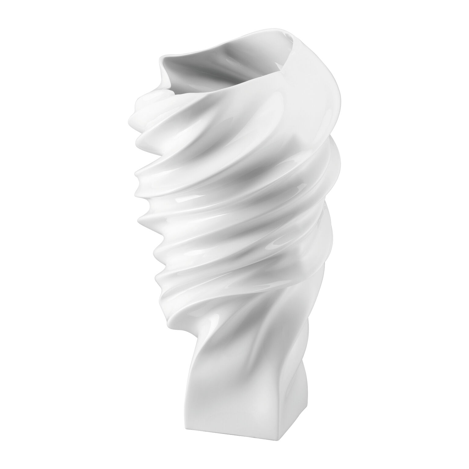 Squall Weiss Vase 40 cm