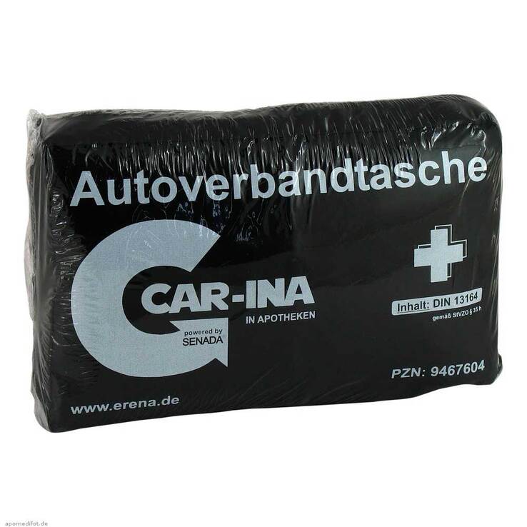 Senada Car-Ina Autoverbandtasche schwarz, 1 St