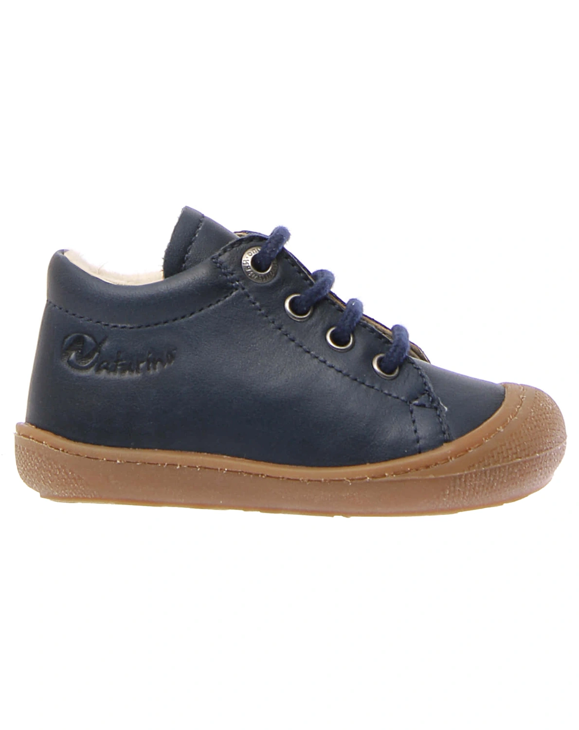 Schnür-Lauflernschuhe COCOON gefüttert in blau