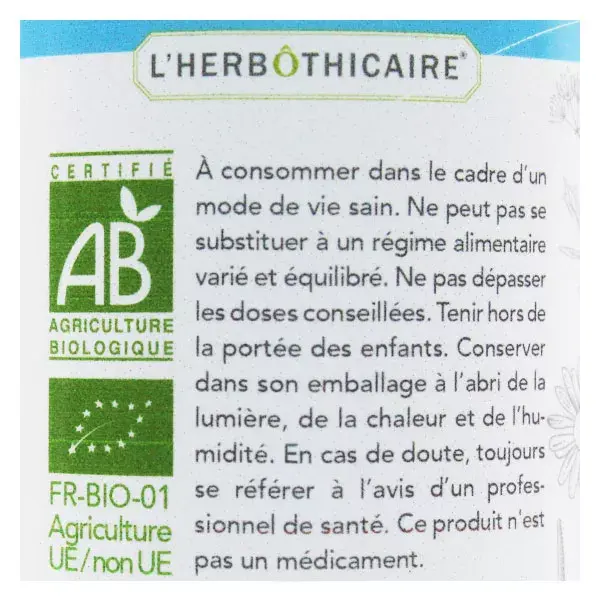 Flor de Maracujá Orgânica Herbalist 60 cápsulas
