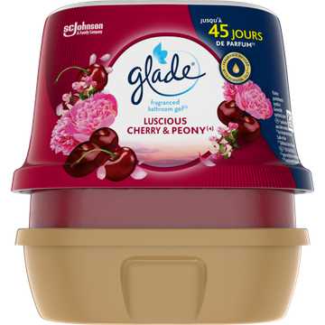 Glade Fragranced Bathroom Gel Luscious Cherry & Peony