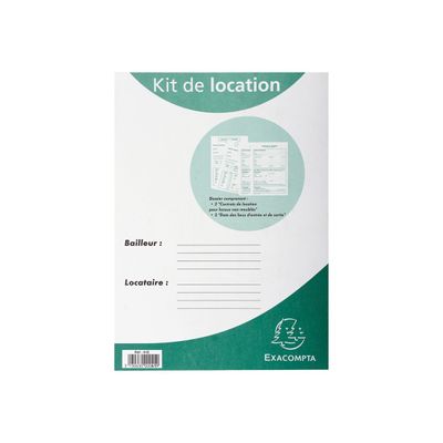 Exacompta - Kit dossier de location pour non meublés
