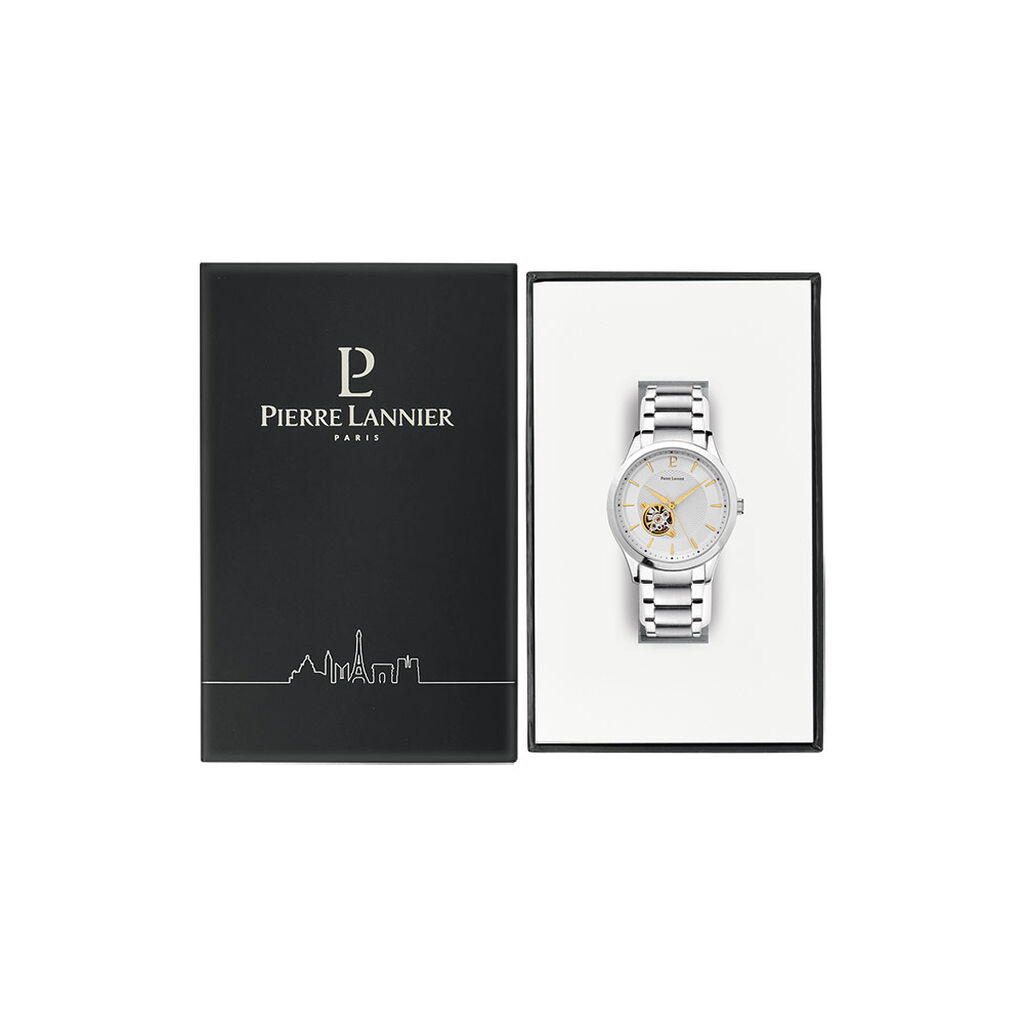 Montre Pierre Lannier Fleuret Argenté