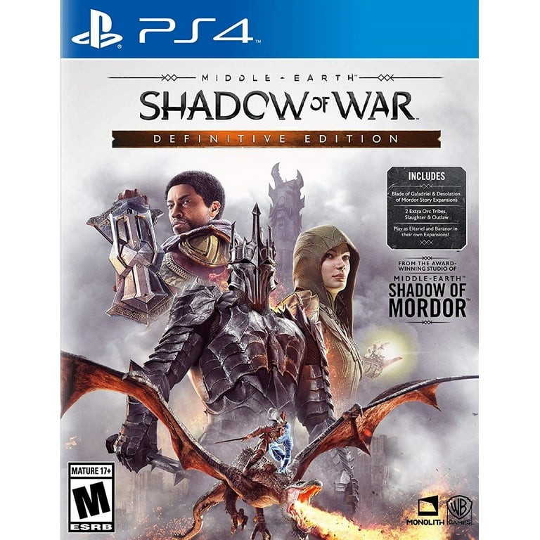 Middle-Earth: Shadow of War Definitive Edition (Import )- PlayStation 4