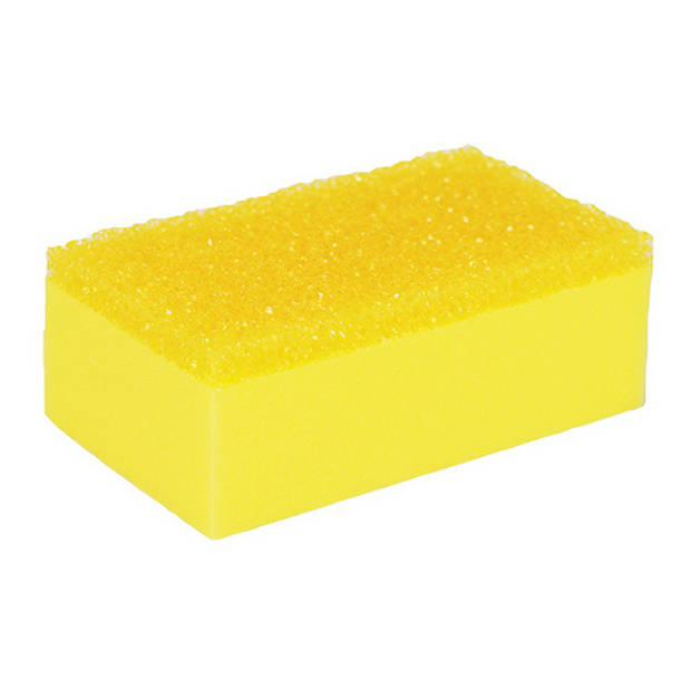 Valma insectenspons V003 foam 8 x 14 cm geel